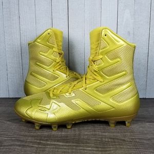 Under Armour UA Highlight MC Gold Football Cleats